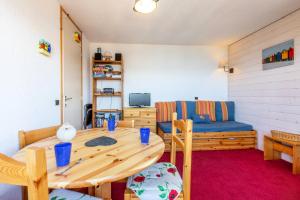 Χώρος καθιστικού στο Résidence La Boussole - Studio cabine pour 3 personnes de 22m² MAE-0471