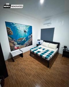 Letto o letti in una camera di Crazy Bears Hostel