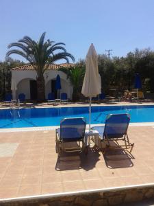 The swimming pool at or close to Hotel Andreas - Agistri (Skala)