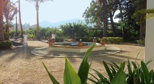 A garden outside El Sequer Casa Rural