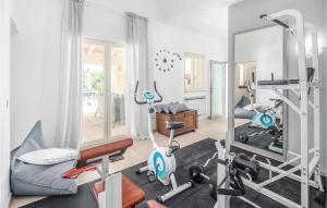 Posilňovňa alebo fitness centrum v ubytovaní Amazing Home In Vodnjan With Sauna
