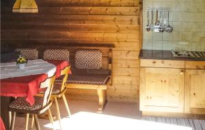 Kuchyň nebo kuchyňský kout v ubytování Ferienwohnung In Gschnitz + 7 fotografií