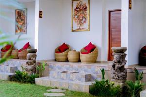 Zahrada ubytování Junna House Ubud by Prasi