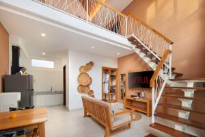 TV/Unterhaltungsangebot in der Unterkunft Aeera Villa Canggu by Ini Vie Hospitality