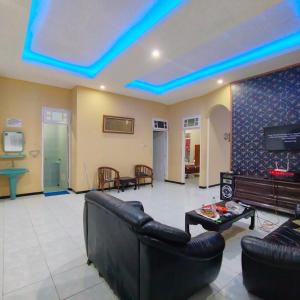 Posezení v ubytování New Haika Villa Puncak