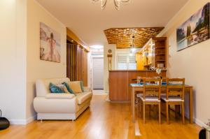 Część wypoczynkowa w obiekcie Apartament Deluxe