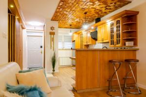 Kuchnia lub aneks kuchenny w obiekcie Apartament Deluxe