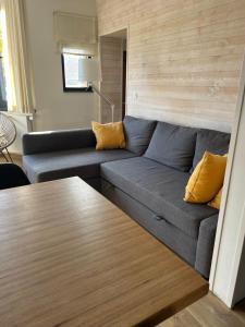 Posezení v ubytování Les Colombages