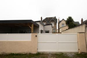 Bygningen som feriehuset ligger i