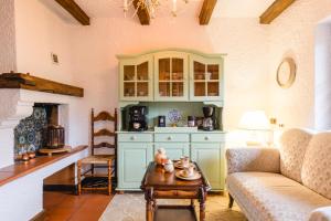 Η κουζίνα ή μικρή κουζίνα στο Ferienhaus Wilde 7 +43 φωτογραφίες