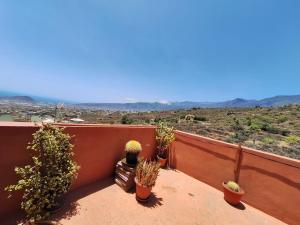 A general mountain view or a mountain view taken from the homestay
