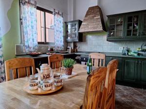 A kitchen or kitchenette at Accommodation Madre Amada Tenerife