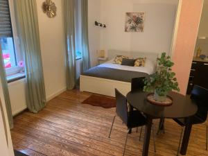 Postel nebo postele na pokoji v ubytování Core Luxembourg City