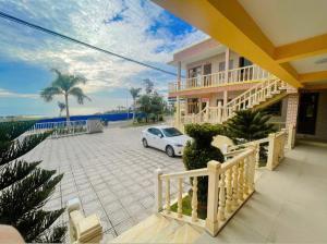 Μπαλκόνι ή βεράντα στο Khách sạn Nguyệt Minh2