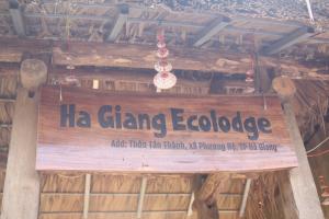 Certifikát, hodnocení, plakát nebo jiný dokument vystavený v ubytování Ha Giang Ecolodge
