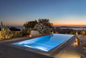 Bazén v ubytovaní Villa Mykonian Ode with Stunning Sunrise & Sunset Views alebo v jeho blízkosti + 37 fotografií