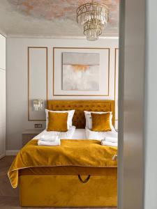 Cama o camas de una habitación en Sopot Pod Orłem Monte Cassino by Downtown Apartments