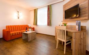 TV o dispositivi per l'intrattenimento presso Hotel Gasthof Zum Schwanen