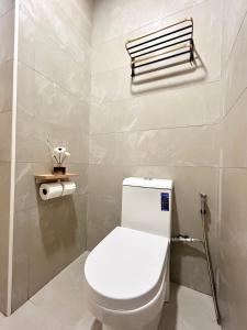 Koupelna v ubytování ONE18 Boutique Hotel