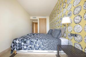 Voodi või voodid majutusasutuse 2218-Duplex first line beach with sea view toas
