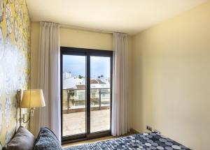 Voodi või voodid majutusasutuse 2218-Duplex first line beach with sea view toas