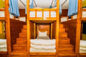 Letto o letti in una camera di Thamel Heritage Hostel