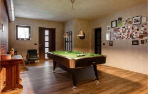 a billiard room with a pool table in it at Villa Aria in Poreč +51 photos