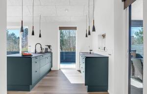 Nhà bếp/bếp nhỏ tại Amazing Home In Hadsund With Wifi