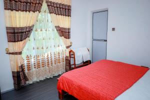 Postel nebo postele na pokoji v ubytování Peace Nest