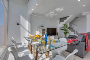 Χώρος καθιστικού στο Villa Vista Atlantico