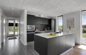 Η κουζίνα ή μικρή κουζίνα στο Three-Bedroom Holiday Home In Hemmet