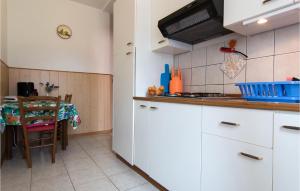 Kuchyňa alebo kuchynka v ubytovaní Stunning Apartment In Valbandon