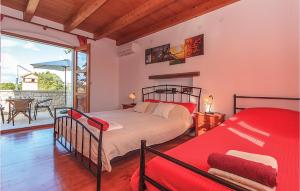 Posteľ alebo postele v izbe v ubytovaní Holiday Home Boduleri Cr