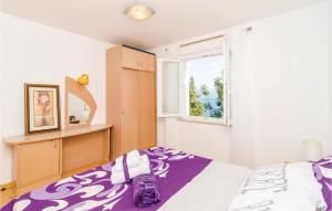 Postel nebo postele na pokoji v ubytování Six-Bedroom Holiday Home In Sipan