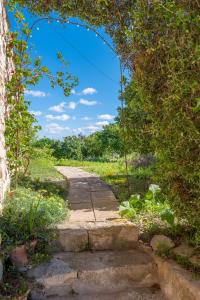 A garden outside Finca es Rafal, Agroturisme