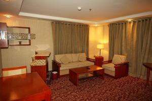 Posezení v ubytování Grand Central Hotel