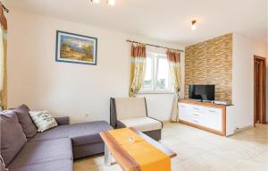 TV a/nebo společenská místnost v ubytování Holiday Home Valbandon I