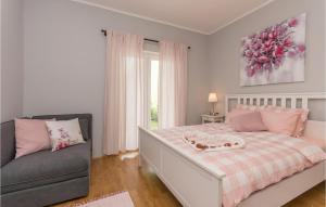 Posteľ alebo postele v izbe v ubytovaní Lovely Home In Benkovac