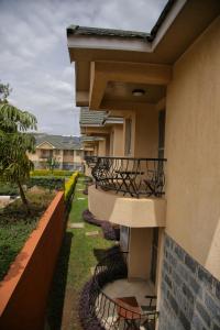 Ein Balkon oder eine Terrasse in der Unterkunft Longview Luxury Resort