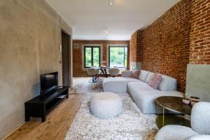 Χώρος καθιστικού στο Zooside Suites