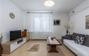 TV a/nebo společenská místnost v ubytování Cozy Apartment In Kostrena