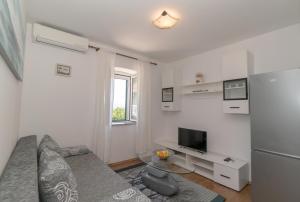 TV a/nebo společenská místnost v ubytování Apartments Srdanovic