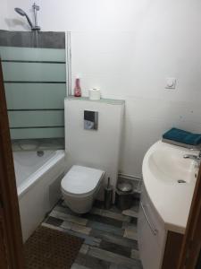 Et badeværelse på Sur les toits du centre + 2 billeder