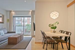 Posezení v ubytování Lugaris Rambla Apartments