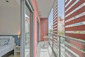 Balkón nebo terasa v ubytování Lugaris Rambla Apartments