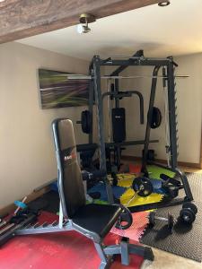 Fitness centrum a/nebo fitness zařízení v ubytování The Lions Den - La Loge Guest House