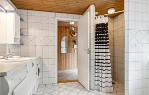 Koupelna v ubytování Holiday Home Harald Jensens Vej