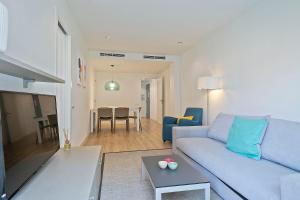 Posezení v ubytování Lugaris Rambla Apartments