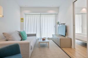 Posezení v ubytování Lugaris Rambla Apartments