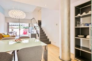 Posezení v ubytování Lugaris Rambla Apartments